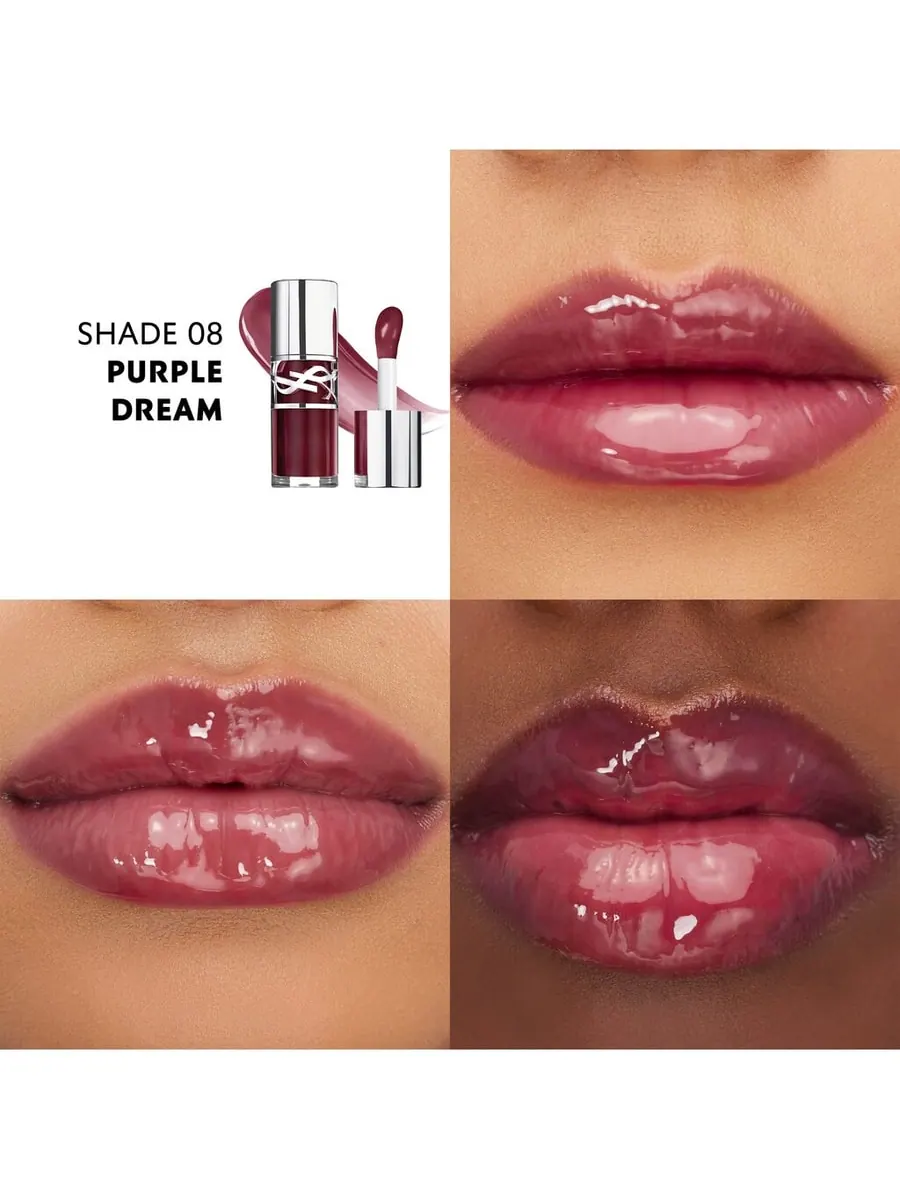 Блеск для губ Yves Saint Laurent Loveshine Plumping, 8 purple dream, 6 мл — изображение 3 из 4