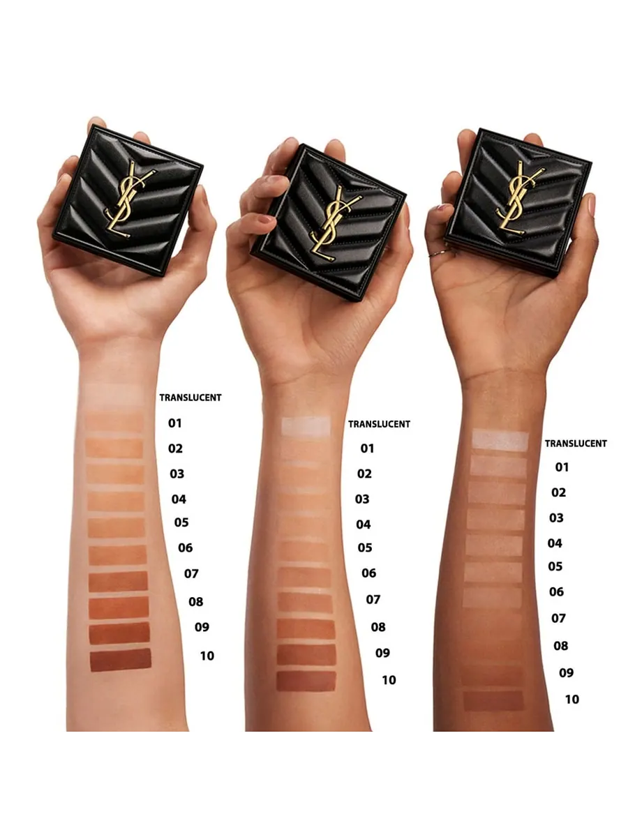 Пудра Yves Saint Laurent All Hours Hyper Finish, оттенок 02, 7.5 г — изображение 4 из 4