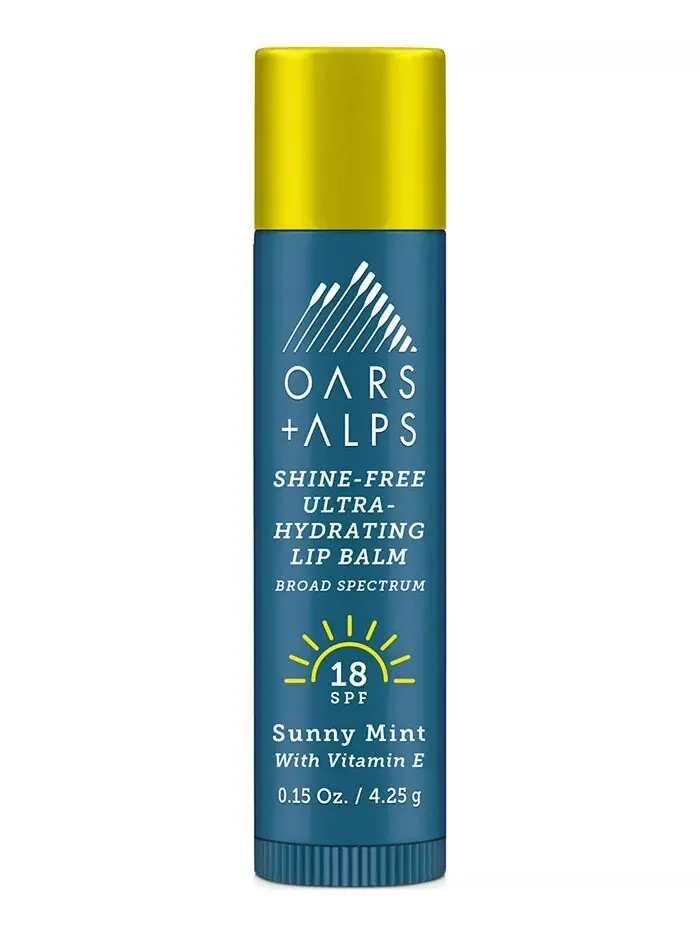 Ультраувлажняющий бальзам для губ без блеска SPF 18, 3 шт Oars + Alps — изображение 3 из 6