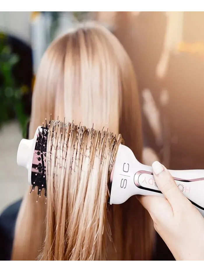 Hot Body Ionic 2-in-1 Blowout Фен Щетка для волос Фен для придания объема Stylecraft Professional — 6