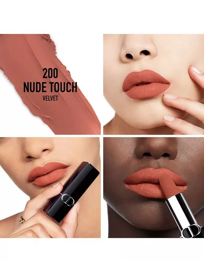 Губная помада Rouge Dior – бархатная, цвет NEW! 320 Virtuose — изображение 3 из 8