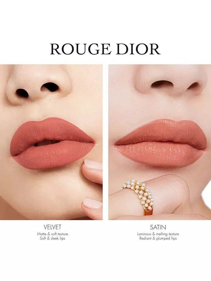 Губная помада Rouge Dior – бархатная, цвет NEW! 413 Destiny — изображение 7 из 8