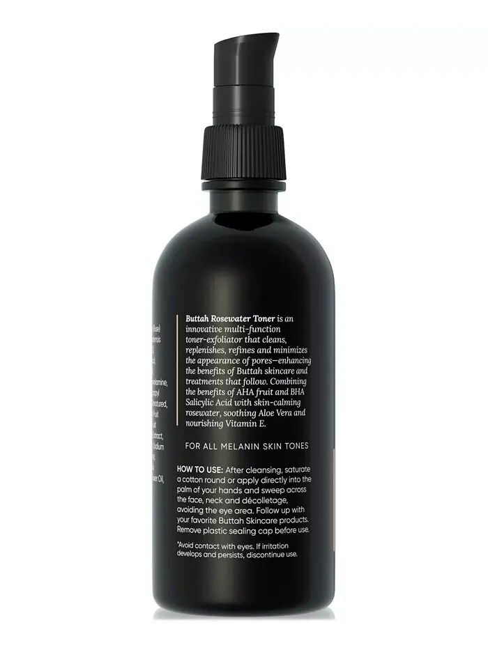 Тоник Buttah Skin — С розовой водой AHA/BHA — изображение 8 из 8