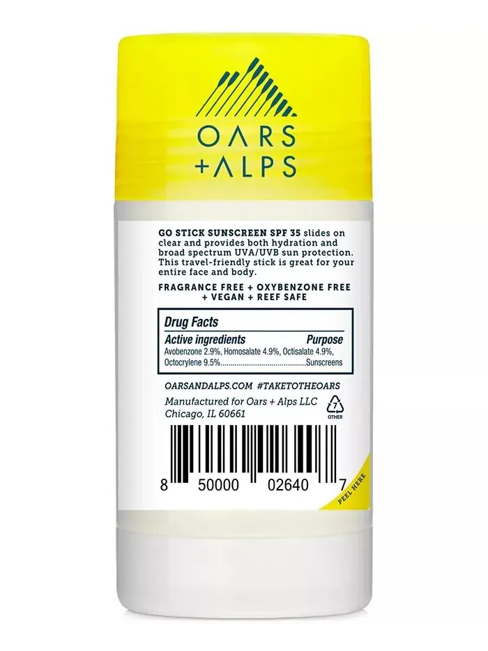 Крем для лица SPF OARS + ALPS Go Stick Clear Sunscreen — изображение 2 из 8