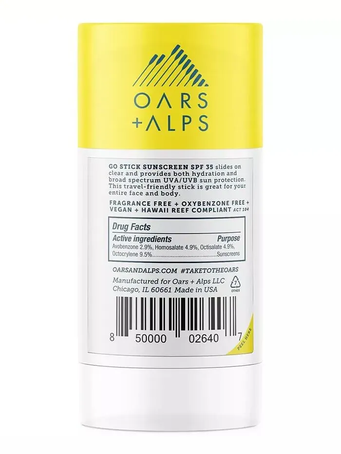 Крем для лица SPF OARS + ALPS Go Stick Clear Sunscreen — изображение 8 из 8