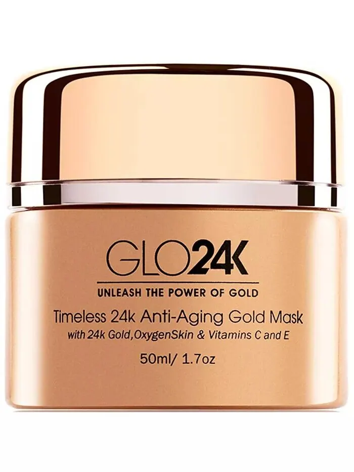 Маска для лица Glo24K — Антивозрастная золотая Timeless 24K