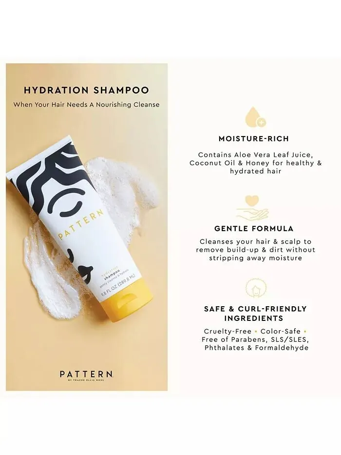 Увлажняющий шампунь Pattern Beauty By Tracee Ellis Ross — изображение 4 из 4