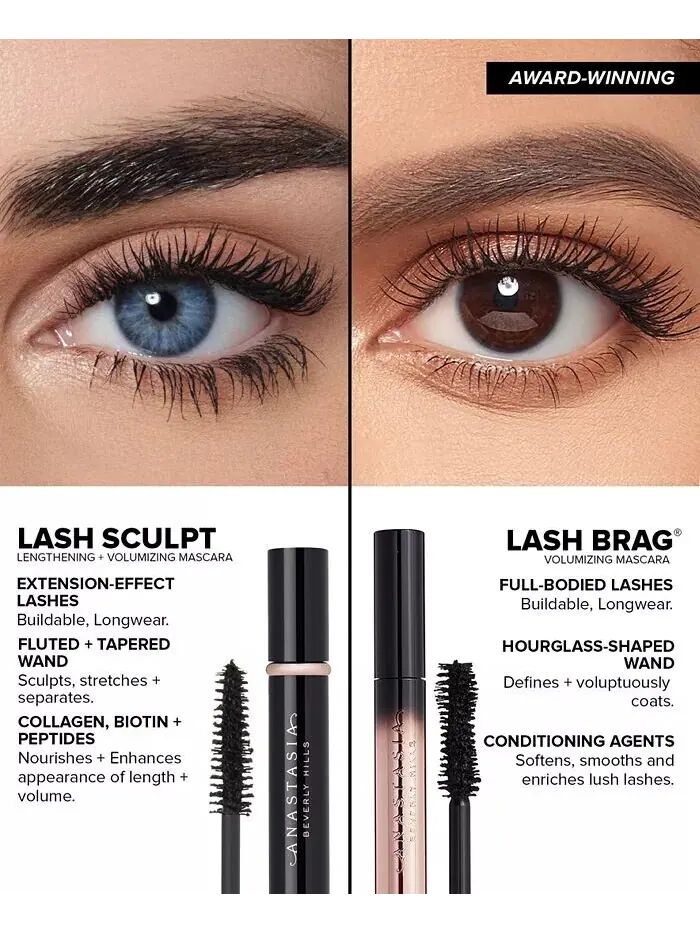 Тушь для ресниц Lash Sculpt Deluxe Size, удлиняющая и придающая объем, 0,17 унции Anastasia Beverly — изображение 6 из 7