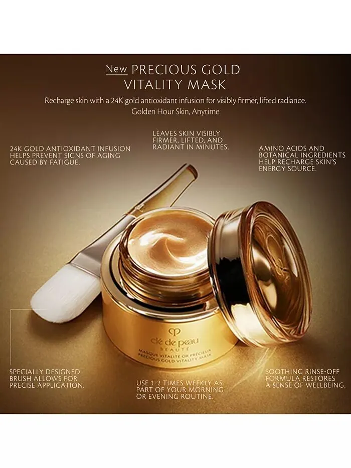 Маска для лица Cle De Peau — Precious Gold Vitality, Clé De Beauté — изображение 19 из 19