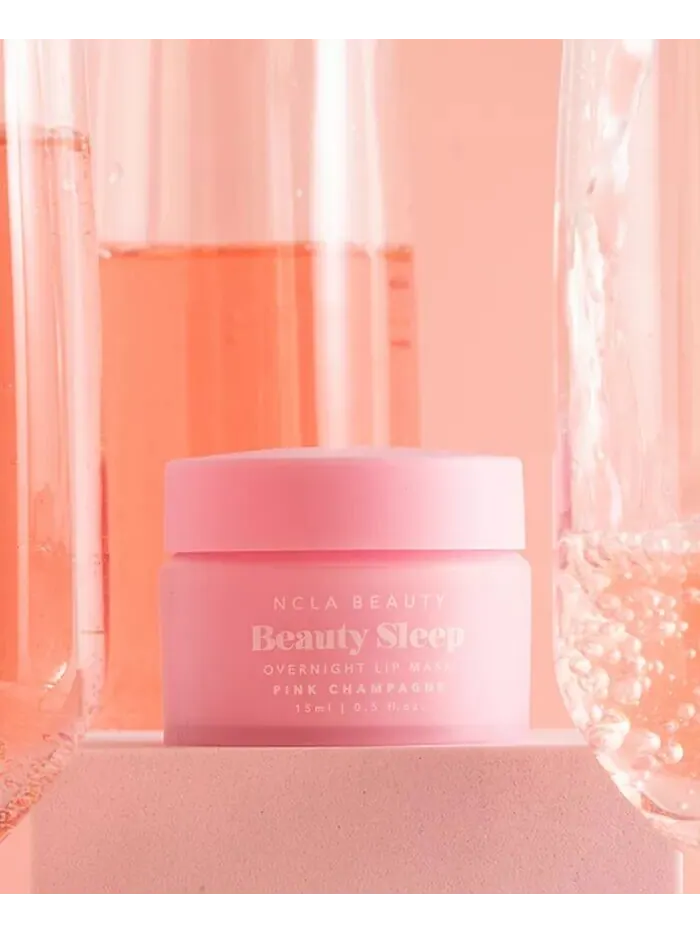 Маска для лица NCLA Beauty — Ночная для губ Sleep – розовое шампанское — изображение 2 из 5