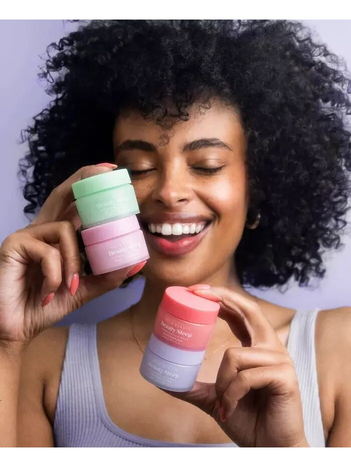 Маска для лица NCLA Beauty — Ночная для губ Sleep – розовое шампанское — изображение 4 из 5