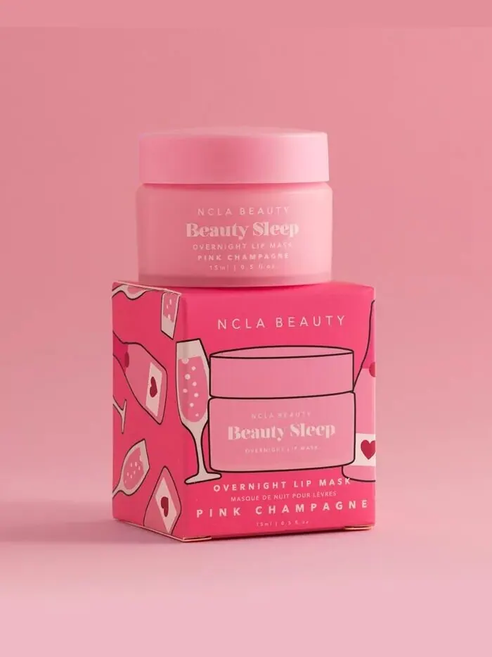 Маска для лица NCLA Beauty — Ночная для губ Sleep – розовое шампанское — изображение 5 из 5