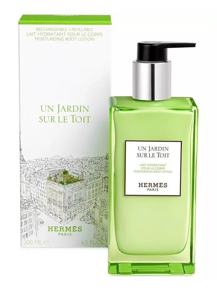 Увлажняющий лосьон для тела Un Jardin sur le Toit, 6,5 унций Hermès — изображение 2 из 3