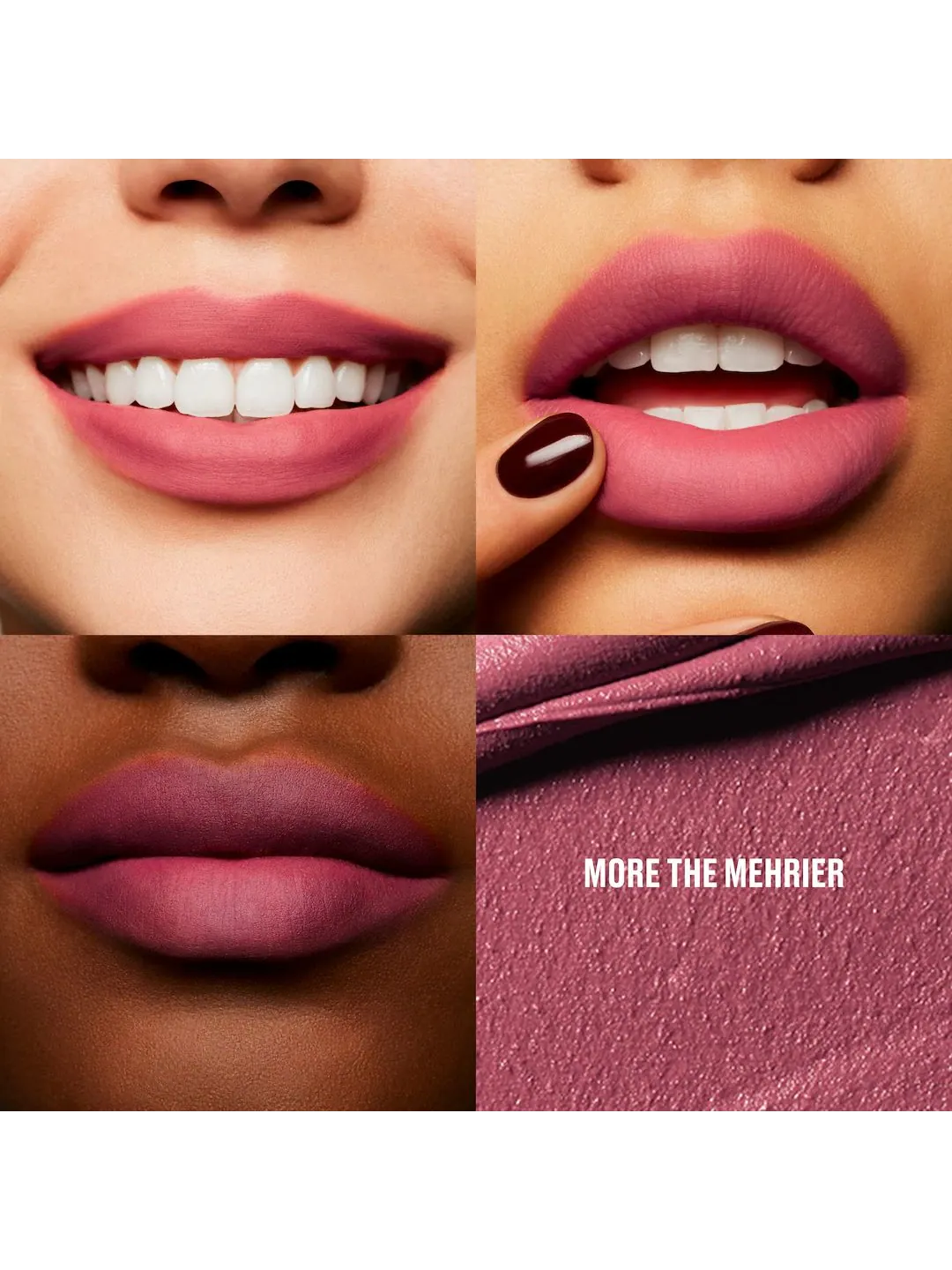 Мусс для губ и щёк MAC Powder Kiss Lip + Cheek Mousse, More The Mehr-Ier, 5 мл — изображение 6 из 9