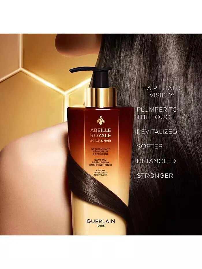 Abeille Royale Восстанавливающий кондиционер для кожи головы и волос, придающий им объем Guerlain — изображение 3 из 9