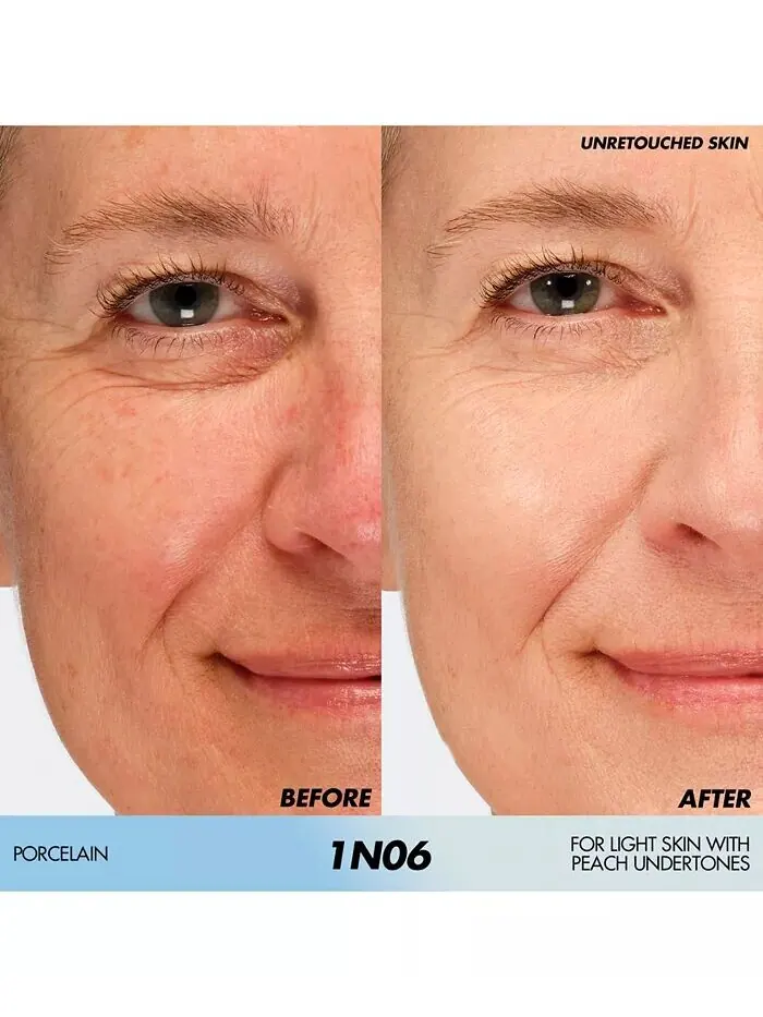 HD Skin Hydra Glow Тональный крем для ухода за кожей с гиалуроновой кислотой Make Up For Ever — изображение 2 из 11