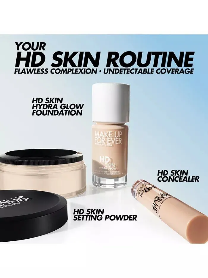HD Skin Hydra Glow Тональный крем для ухода за кожей с гиалуроновой кислотой Make Up For Ever — изображение 11 из 11