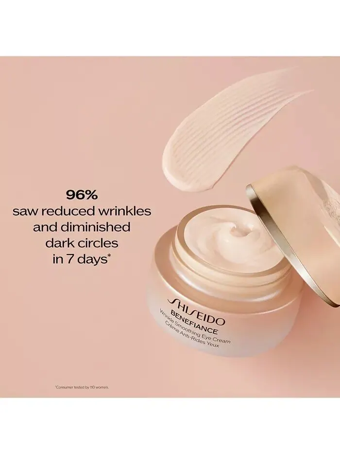 Benefiance Крем для век, разглаживающий морщины Shiseido — изображение 2 из 12