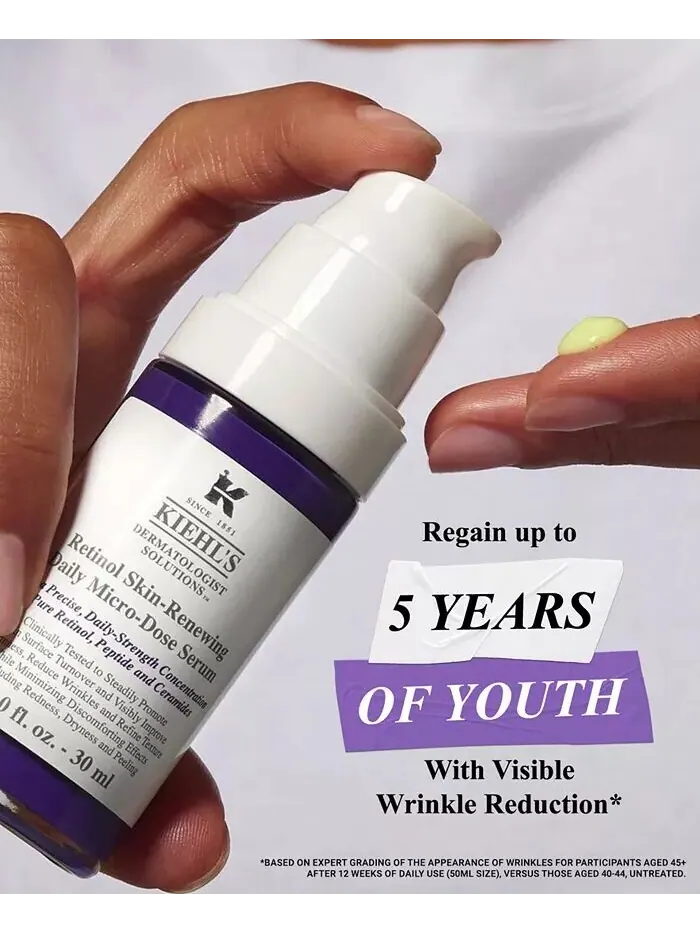 Флюид Kiehl's — С ретинолом, керамидами и пептидами — изображение 4 из 8