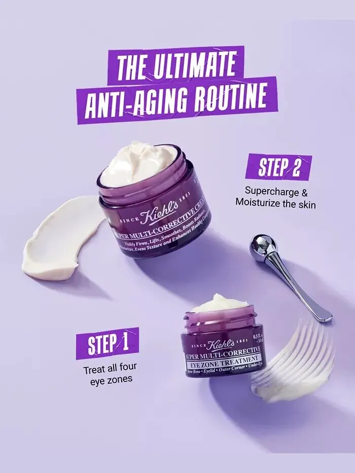 Супер мультикорректирующий крем для глаз, 0,5 унции Kiehl'S Since 1851 — изображение 3 из 8