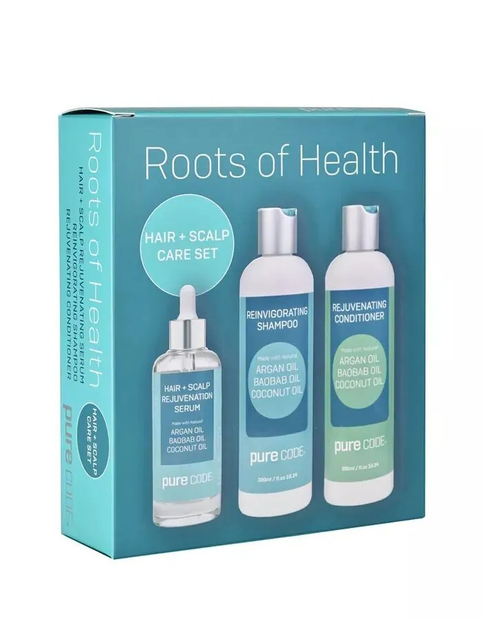 Roots Of Health Набор для ухода за волосами и кожей головы Purecode — изображение 2 из 8