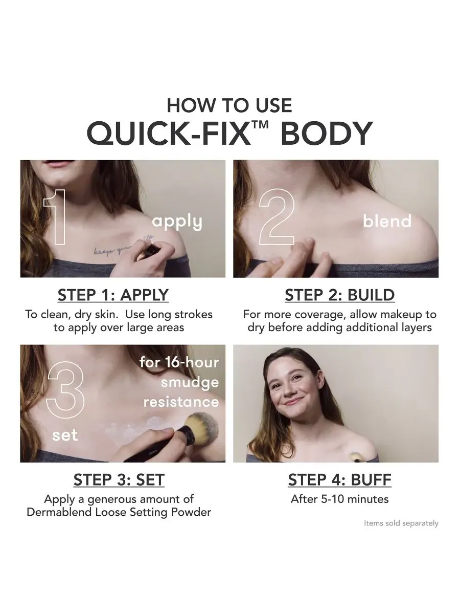 Быстродействующее средство для тела Quick-Fix Body, 0,42 унции Dermablend — изображение 7 из 9