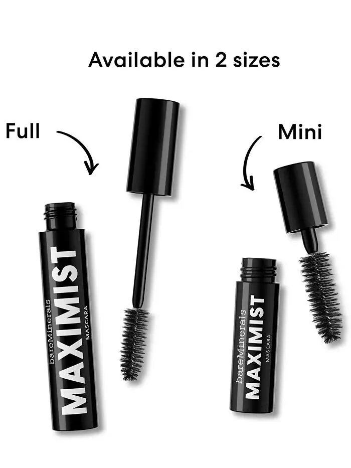 MAXIMIST Тушь для объема с фитоволокнами Bareminerals — изображение 3 из 4