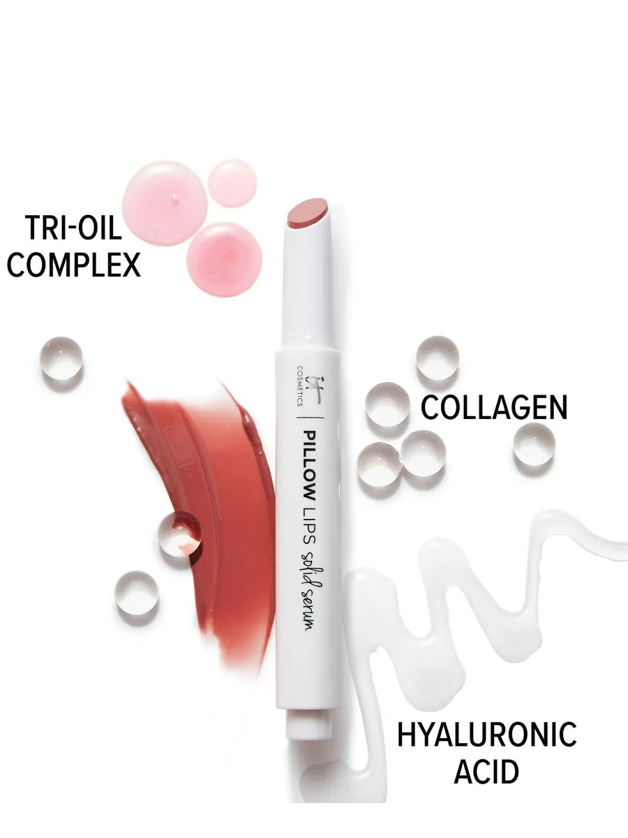 Твердый сывороточный блеск для губ Pillow Lips IT Cosmetics, цвет dream — изображение 3 из 7