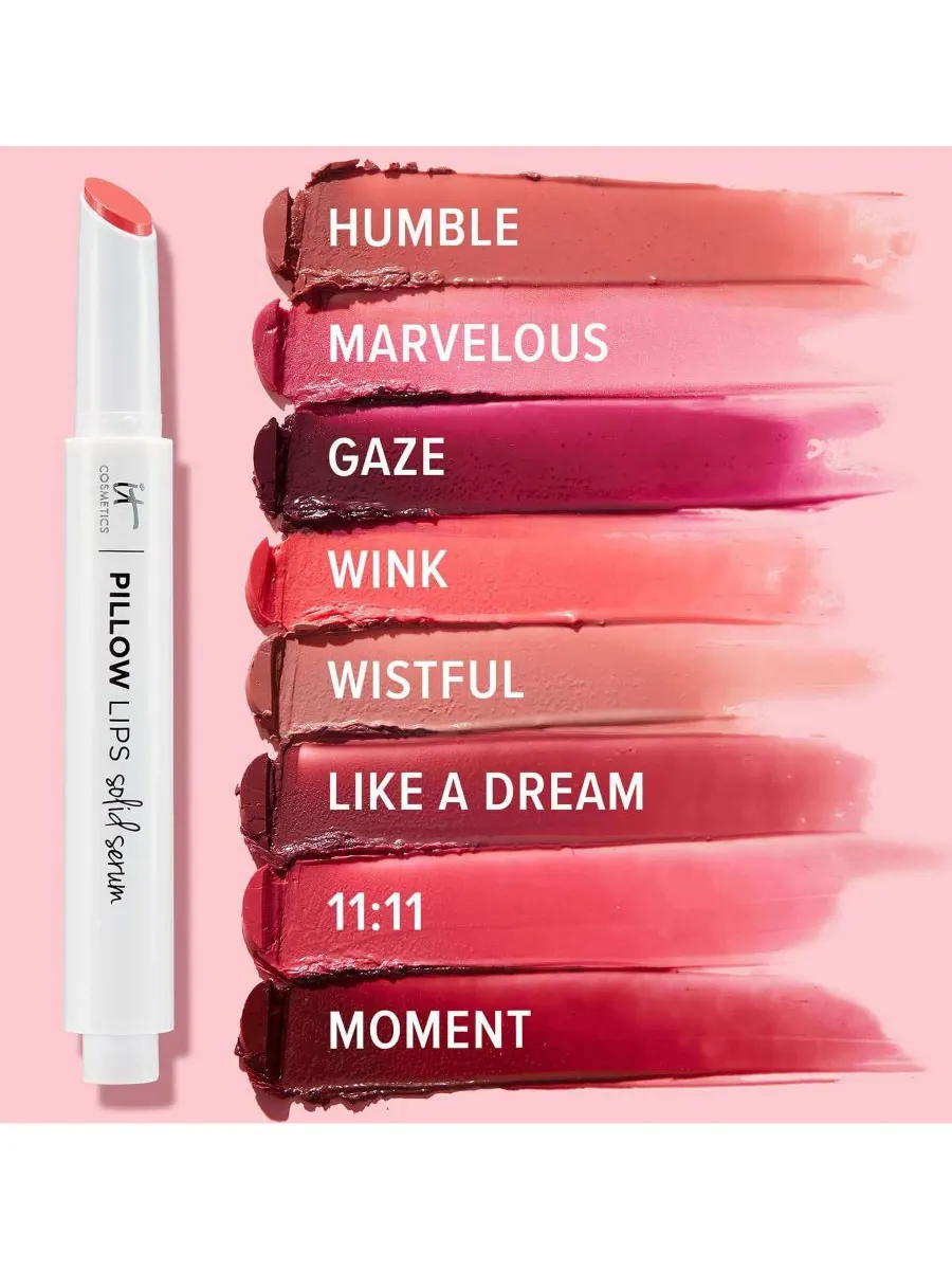Твердый сывороточный блеск для губ Pillow Lips IT Cosmetics, цвет dream — изображение 5 из 7
