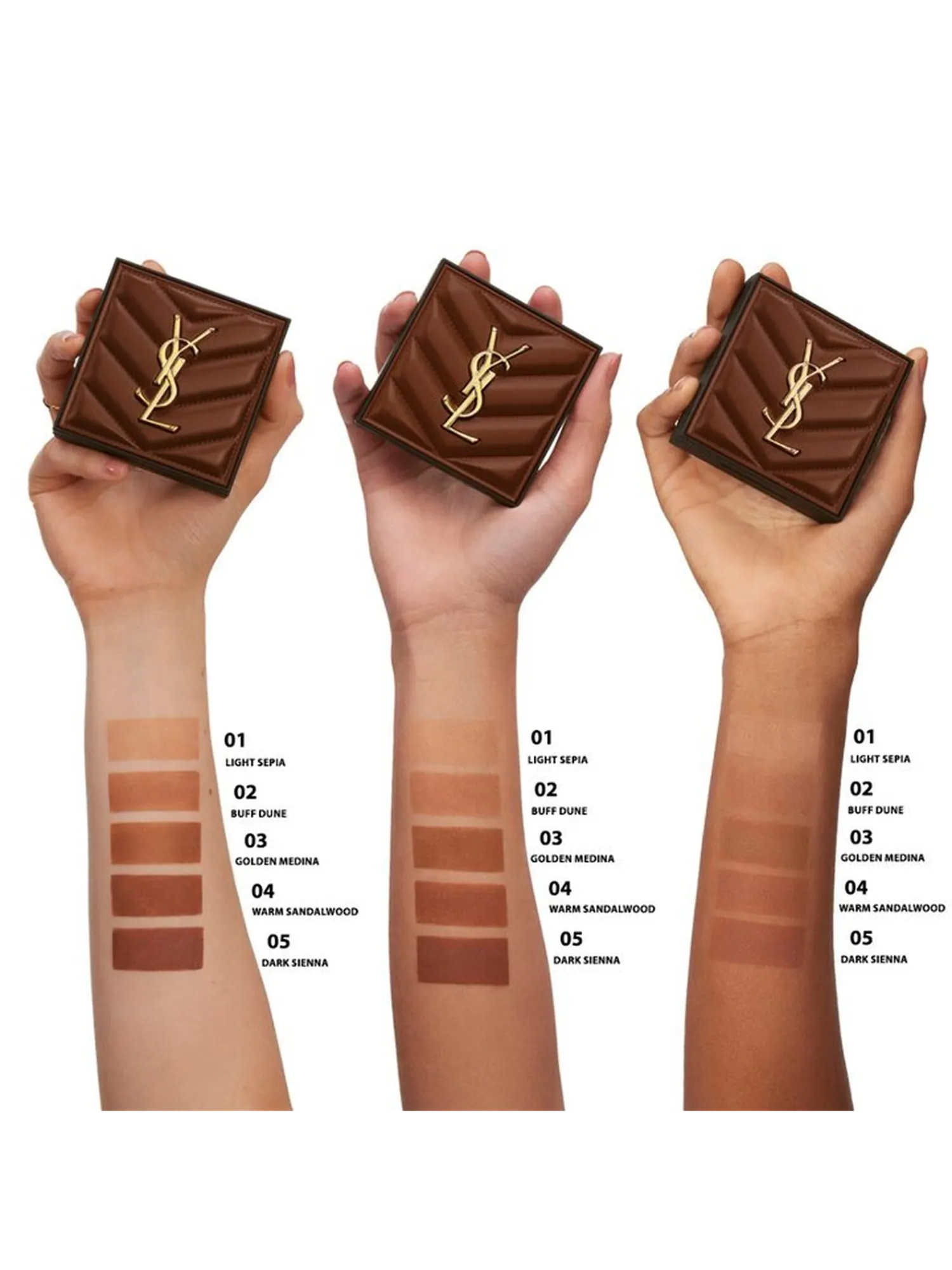 Пудра Yves Saint Laurent All Hours Hyper Bronze, оттенок 2, 8,5 г — изображение 4 из 4