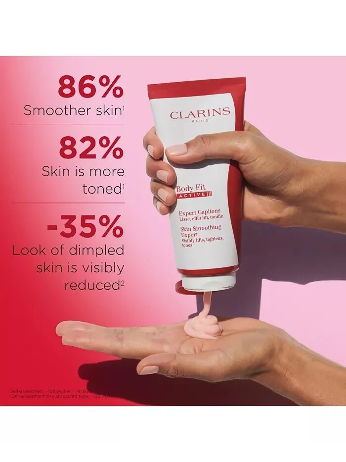 Body Fit Active Контурирующий и разглаживающий гель-крем, 6,7 унций Clarins — изображение 2 из 8