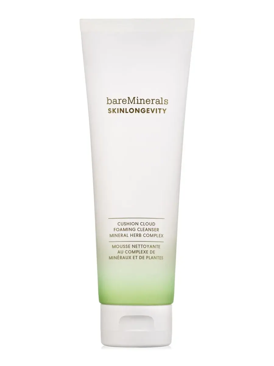 Сыворотка bareMinerals — SKINLONGEVITY Cushion Cloud Gentle Foaming Cleanser , Skinlongevity — изображение 1 из 10