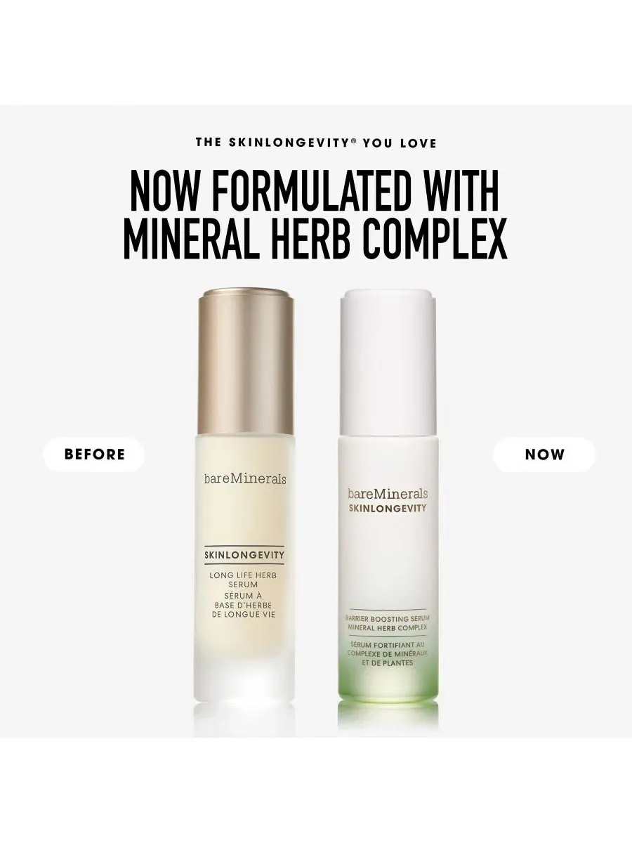 Сыворотка для лица с ниацинамидом, 50 мл, Skinlongevity Barrier Boosting Serum bareMinerals — изображение 11 из 13