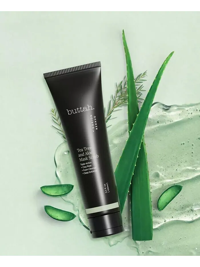 Маска для лица Buttah Skin — С чайным деревом и алоэ — изображение 3 из 9