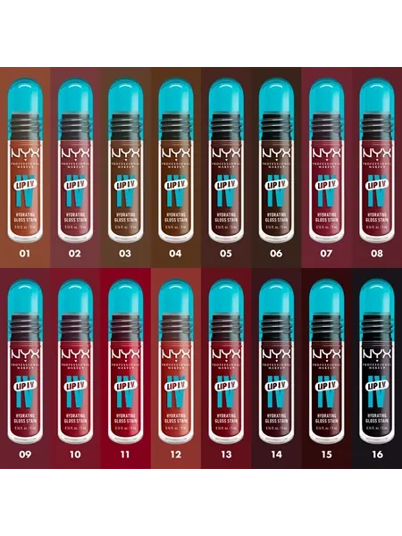 Увлажняющий блеск для губ NYX Professional Makeup Lip I.V. Hydrating Gloss Stain, Bubblegum Burst — изображение 4 из 6