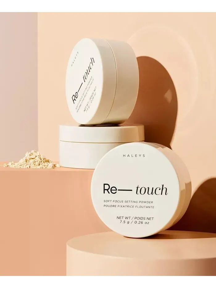 Пудра для настройки мягкого фокуса Re-touch Haleys Beauty — изображение 3 из 11