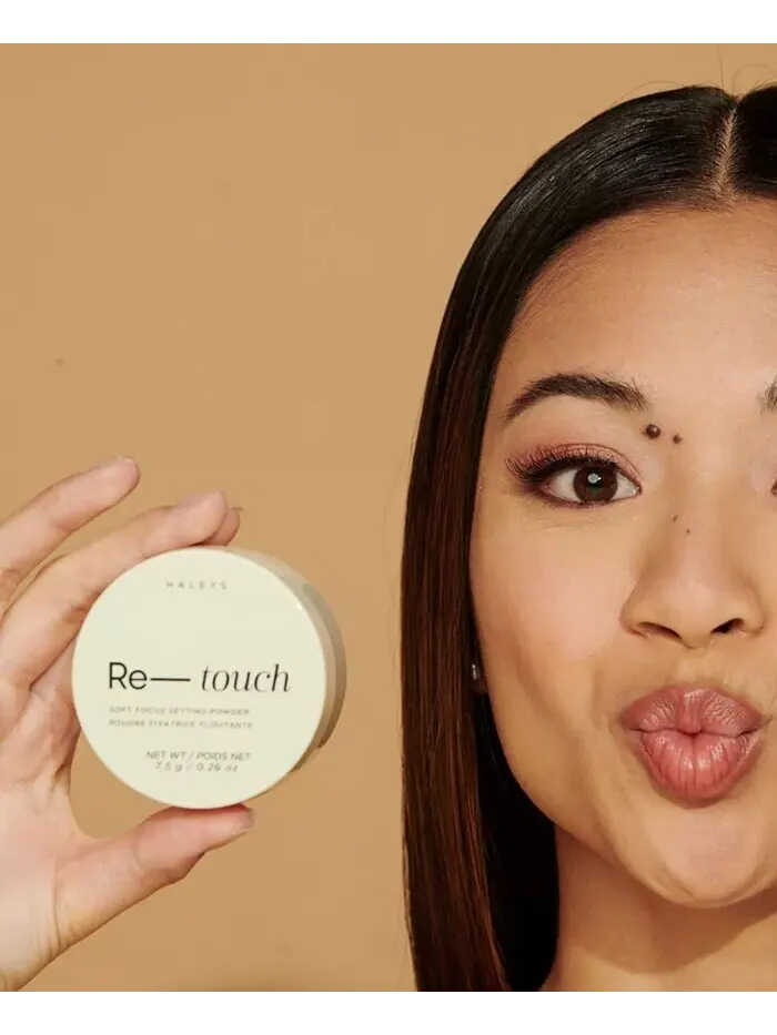 Пудра для настройки мягкого фокуса Re-touch Haleys Beauty — изображение 4 из 11