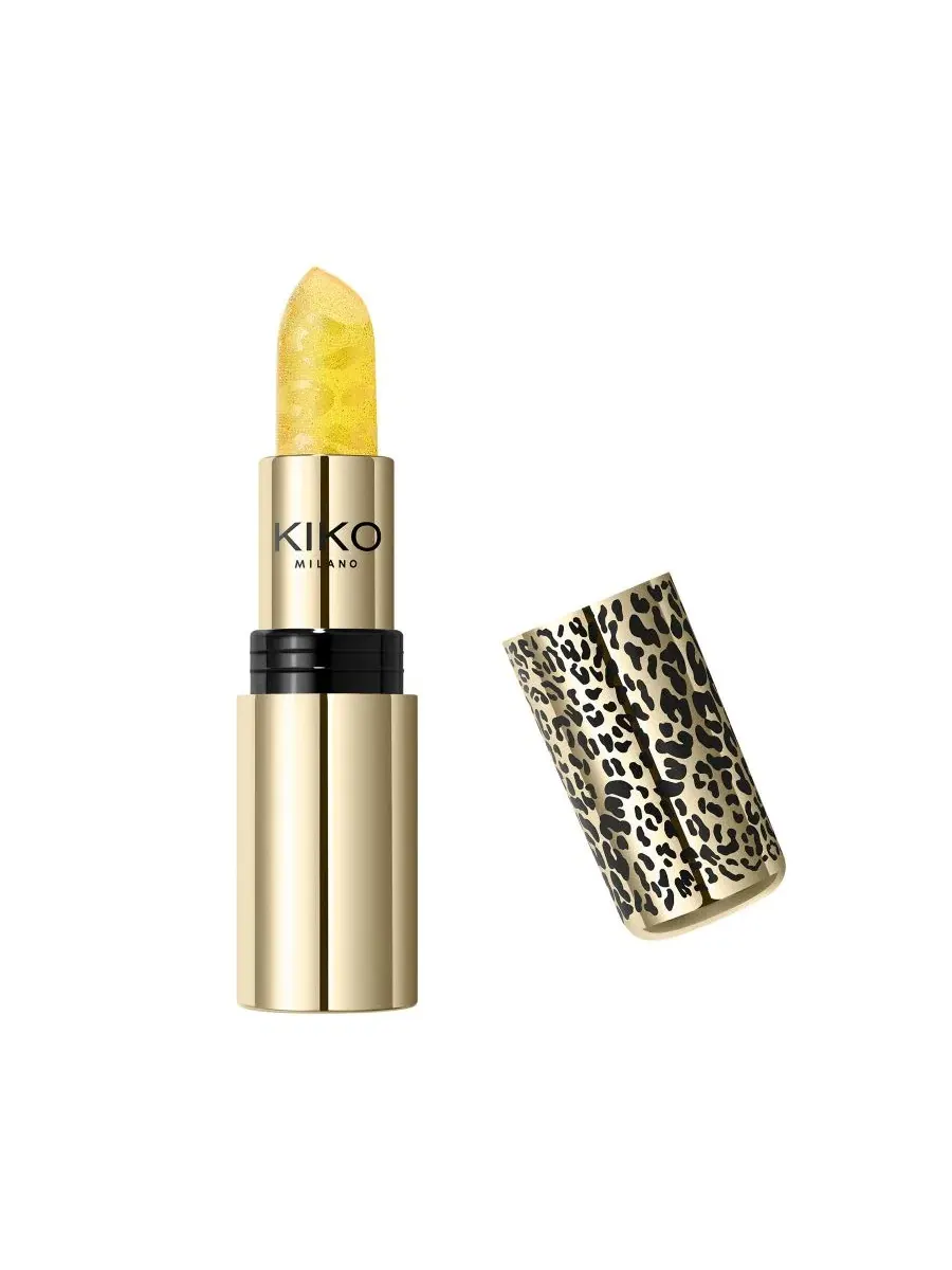 Масло для губ KIKO Milano x Just Cavalli Wild Beats Solid Lip Oil, 3 г, 01 Leopard Rush
