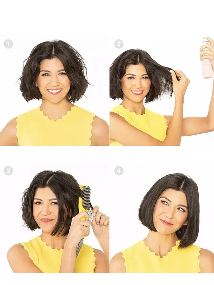 Мини-выпрямляющая щетка с подогревом Baby Brush Crush Drybar — 5
