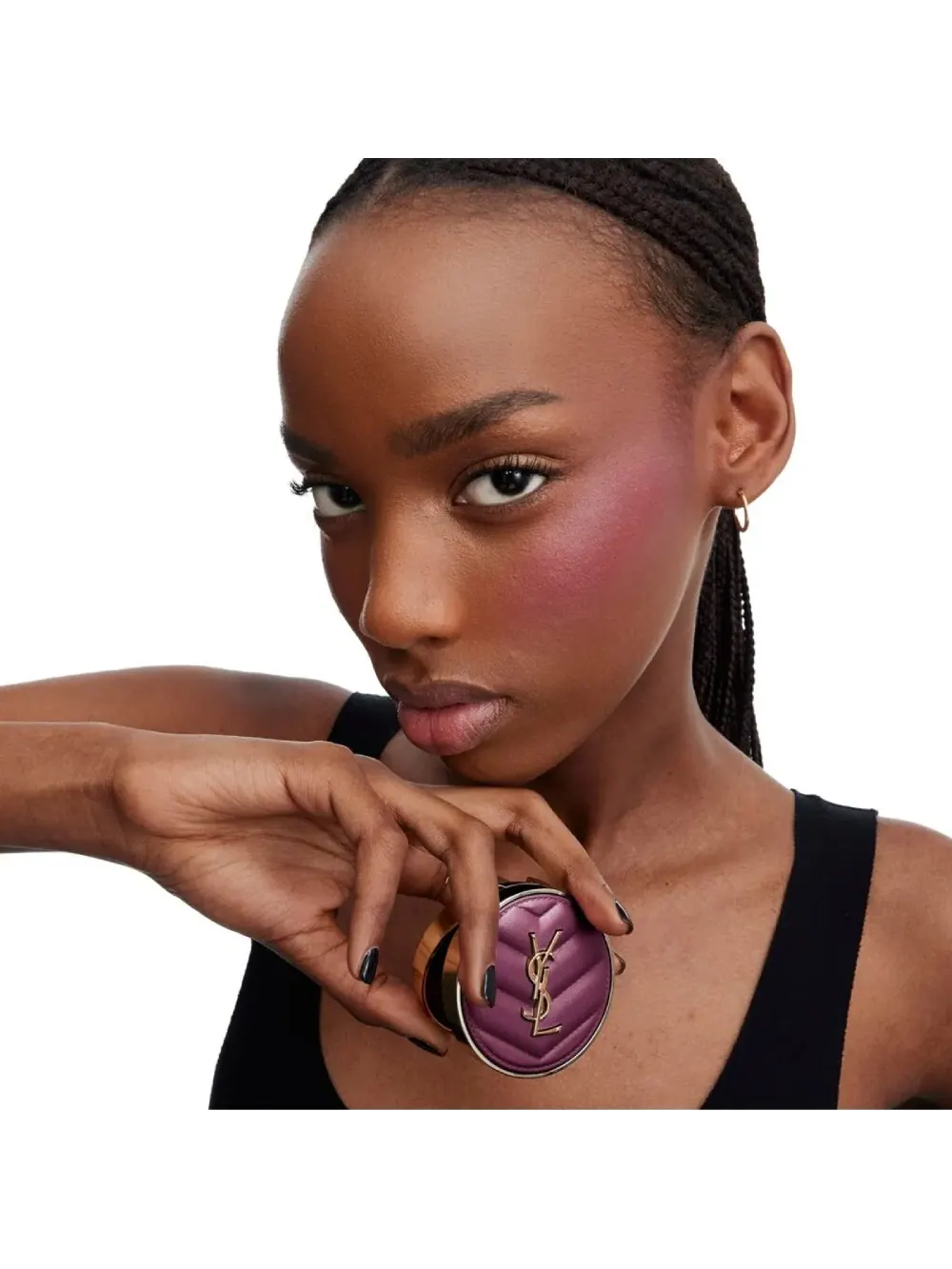 Румяна Yves Saint Laurent Make Me Blush Bold Blurring Blush, 83 Spicy Berry, 5 г — изображение 6 из 6