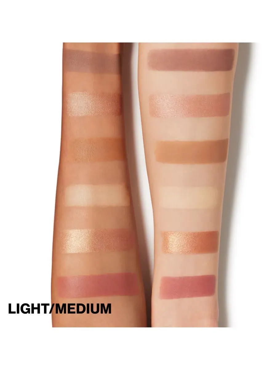 Палетка для лица Cali Contour Blush, Highlighter & Бронзер Smashbox, Light/Medium — изображение 2 из 9
