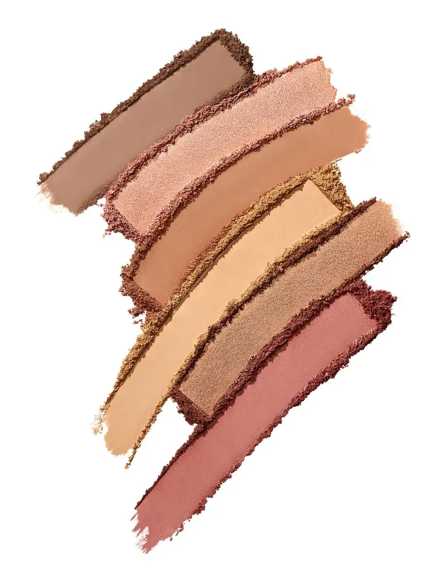 Палетка для лица Cali Contour Blush, Highlighter & Бронзер Smashbox, Light/Medium — изображение 5 из 9