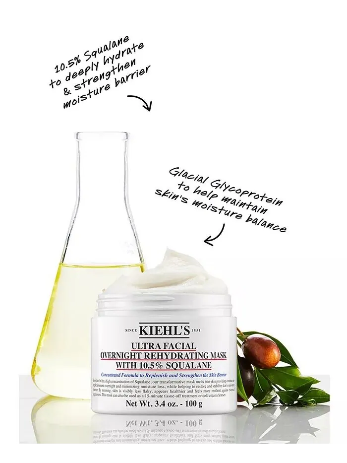 Тоник Kiehl's — Ночная увлажняющая Ultra с , % сквалана, Since — изображение 10 из 12
