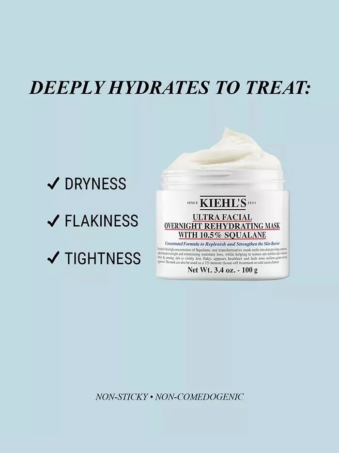 Тоник Kiehl's — Ночная увлажняющая Ultra с , % сквалана, Since — изображение 3 из 12