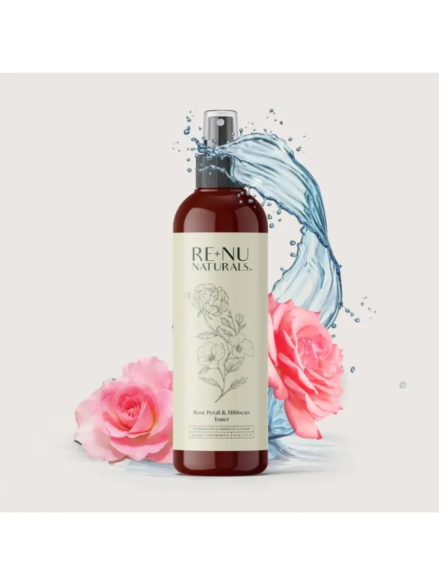 Тоник Renu Naturals — С лепестками розы и гибискусом , Natural Opaque