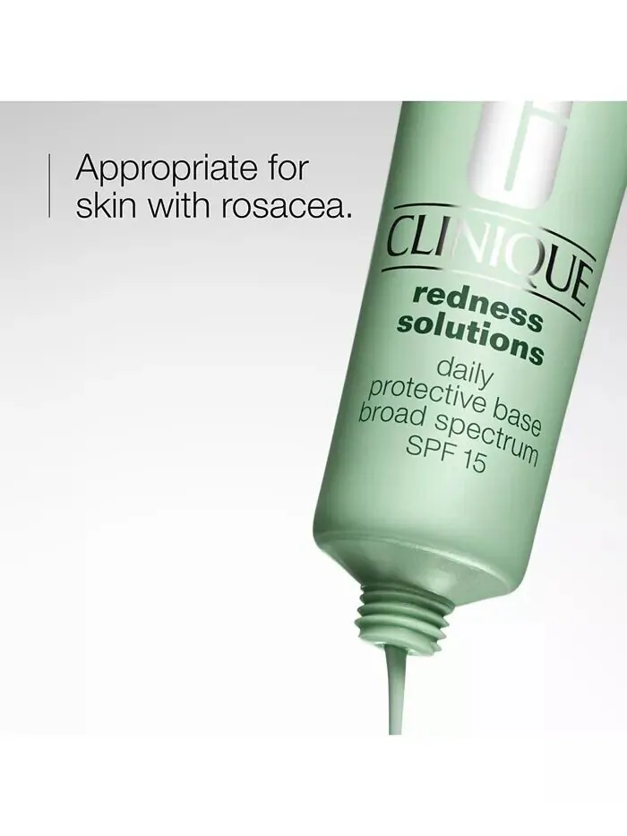 Redness Solutions Daily Protective Base Праймер широкого спектра SPF 15, 1,35 жидких унции Clinique — изображение 2 из 5