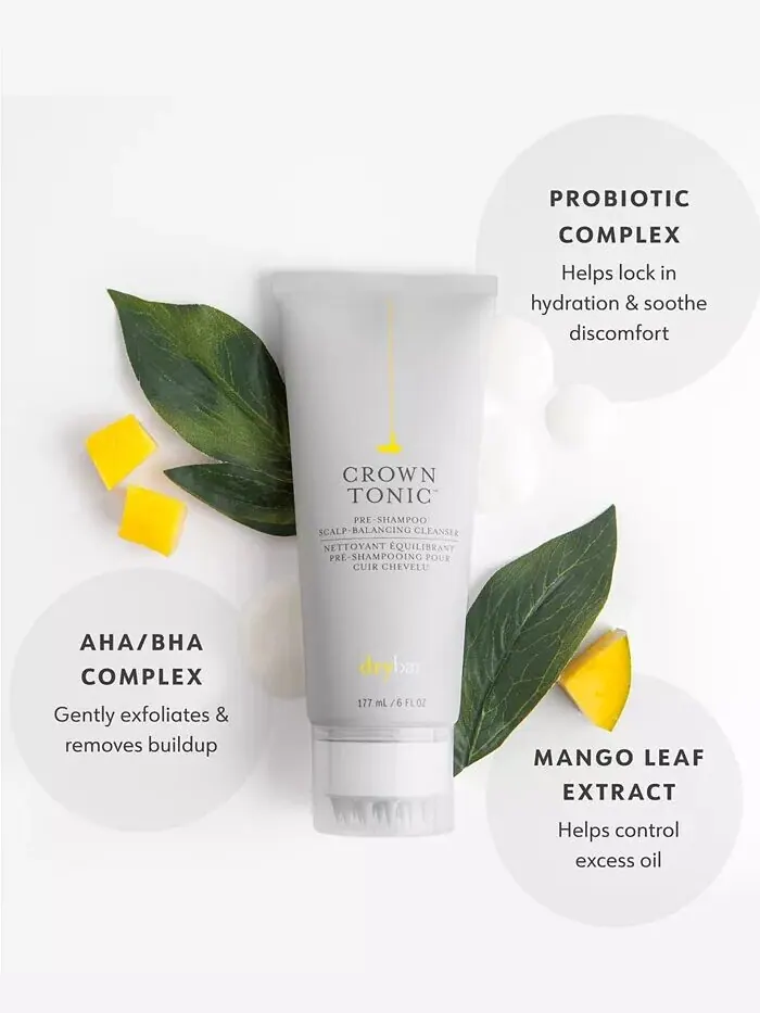 Очищающее средство для балансировки кожи головы перед шампунем Crown Tonic Drybar — изображение 5 из 12