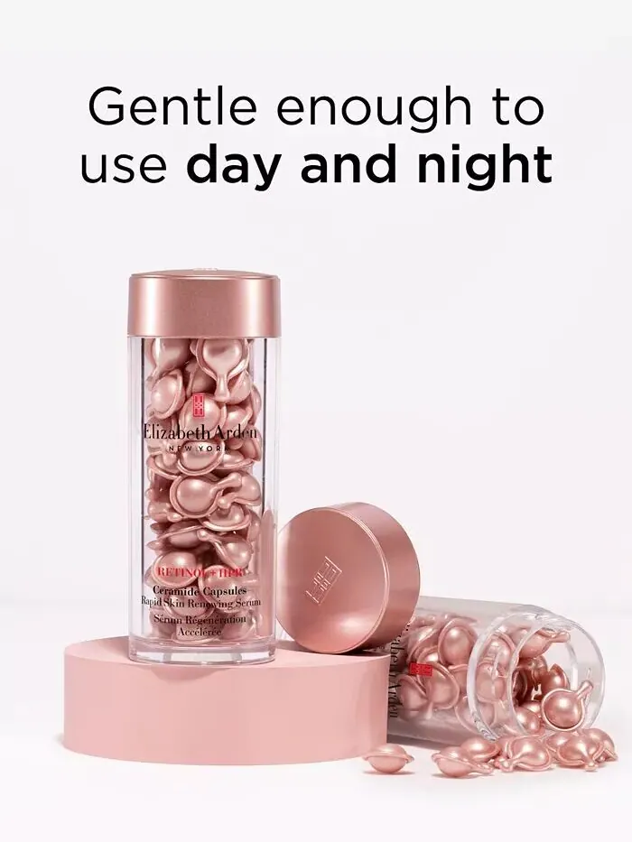 Сыворотка Elizabeth Arden — Retinol + HPR Ceramine Capsules для быстрого обновления кожи — изображение 6 из 15