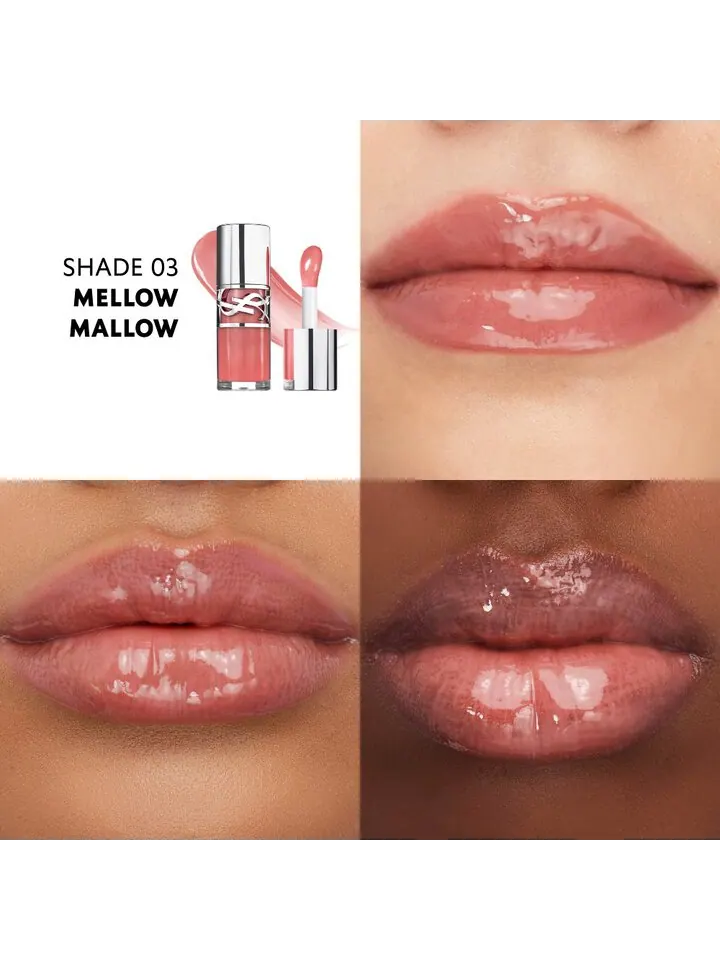 Блеск для губ Yves Saint Laurent Loveshine Plumping, 3 mellow mallow, 6 мл — изображение 5 из 5