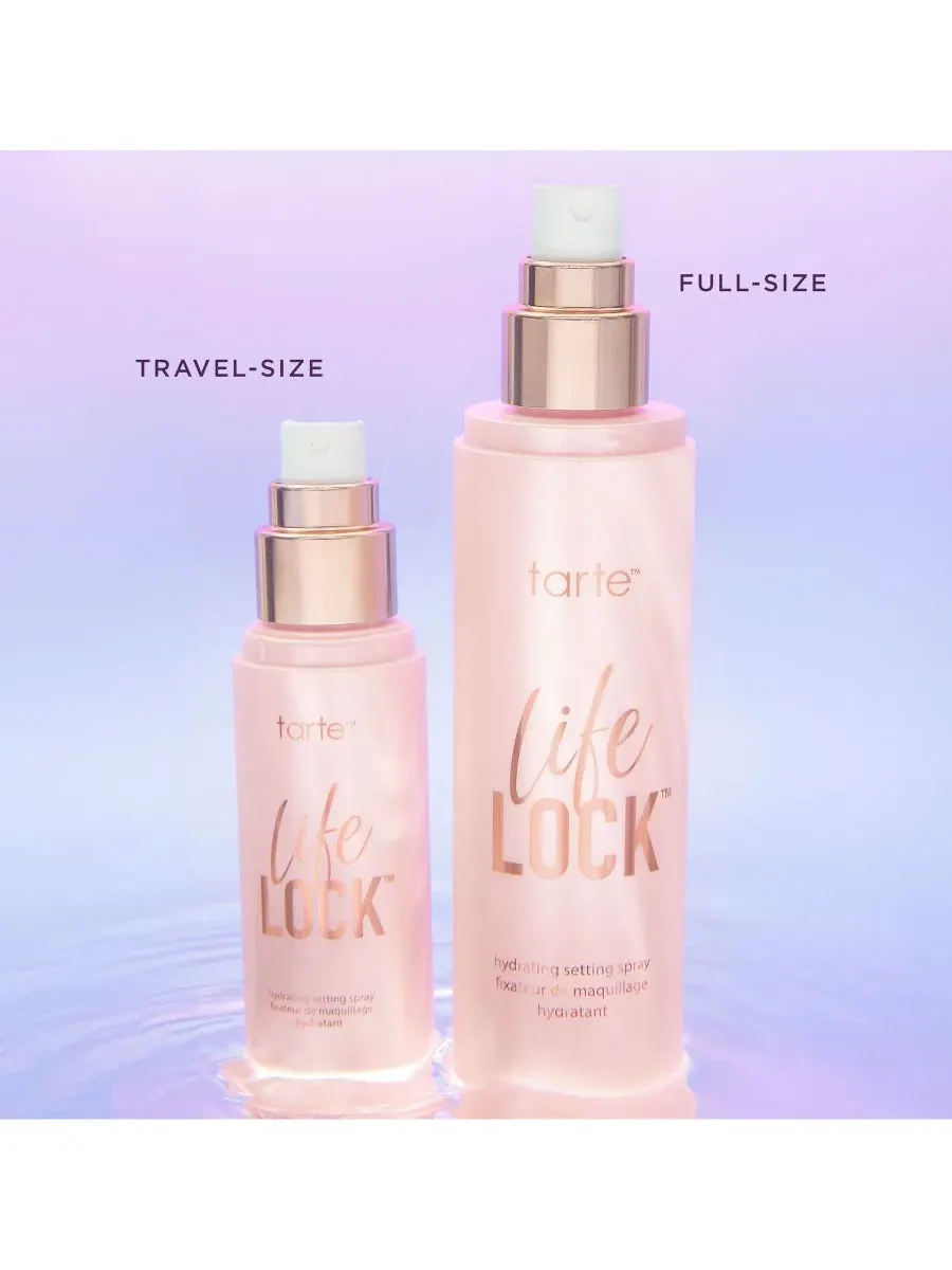 Увлажняющий фиксирующий спрей Life Lock в дорожном формате (35 мл) Tarte — изображение 6 из 8